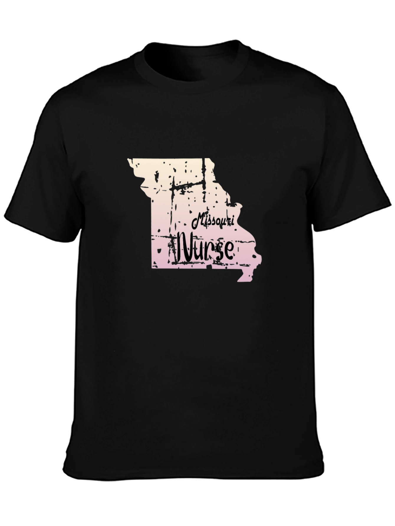 Missouri Nurse Graphic T-Shirt