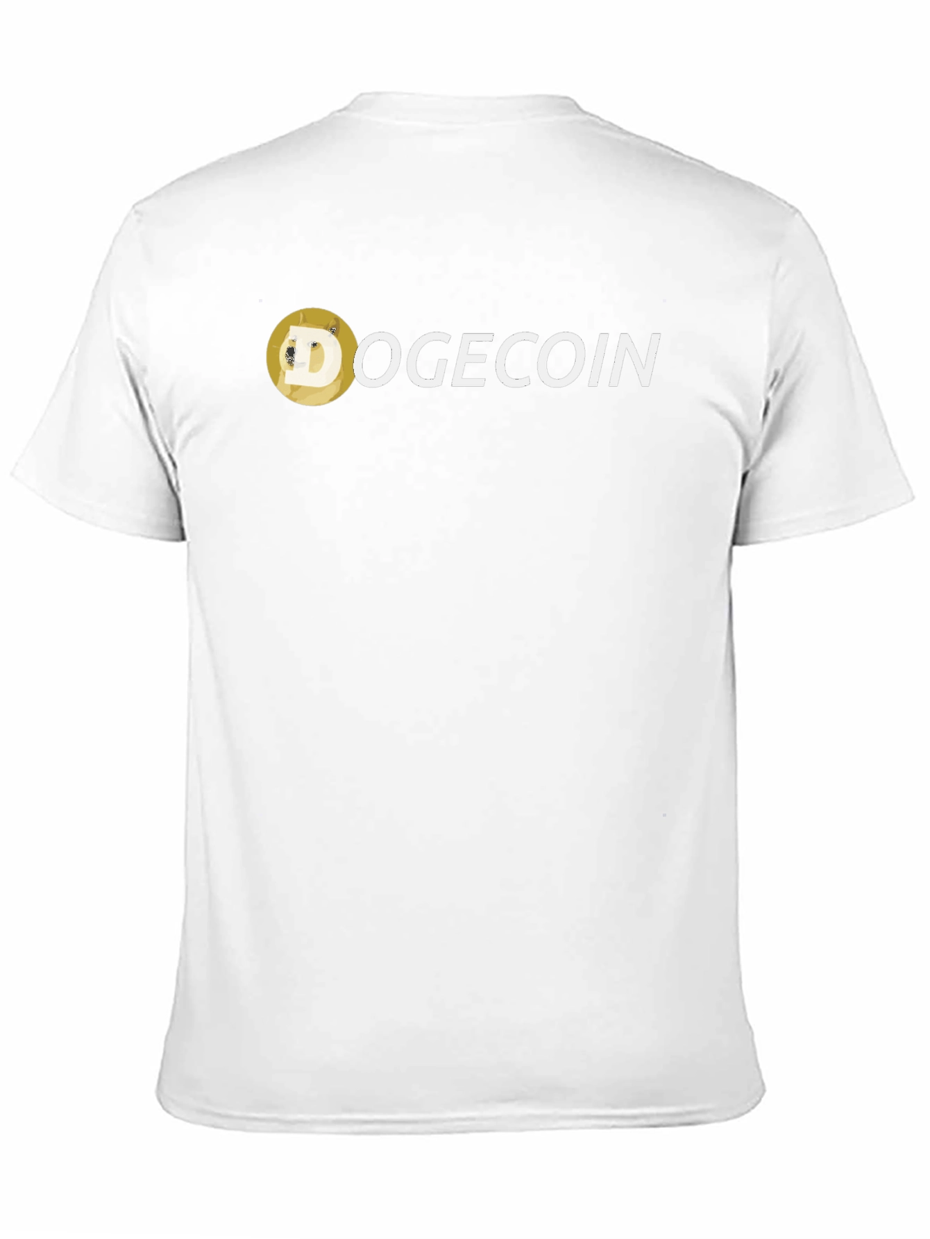 Dogecoin Meme Crypto Black T-Shirt