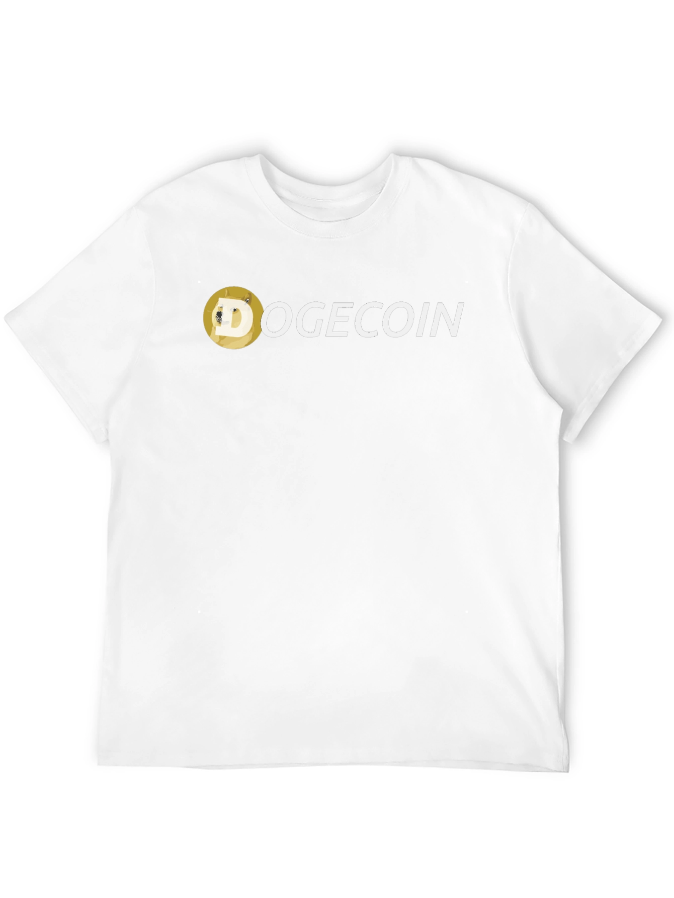 Dogecoin Meme Crypto Black T-Shirt