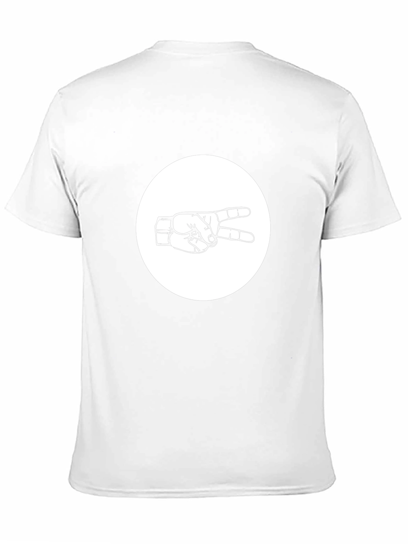 Cool Graphic Tee - Peace Hand Sign