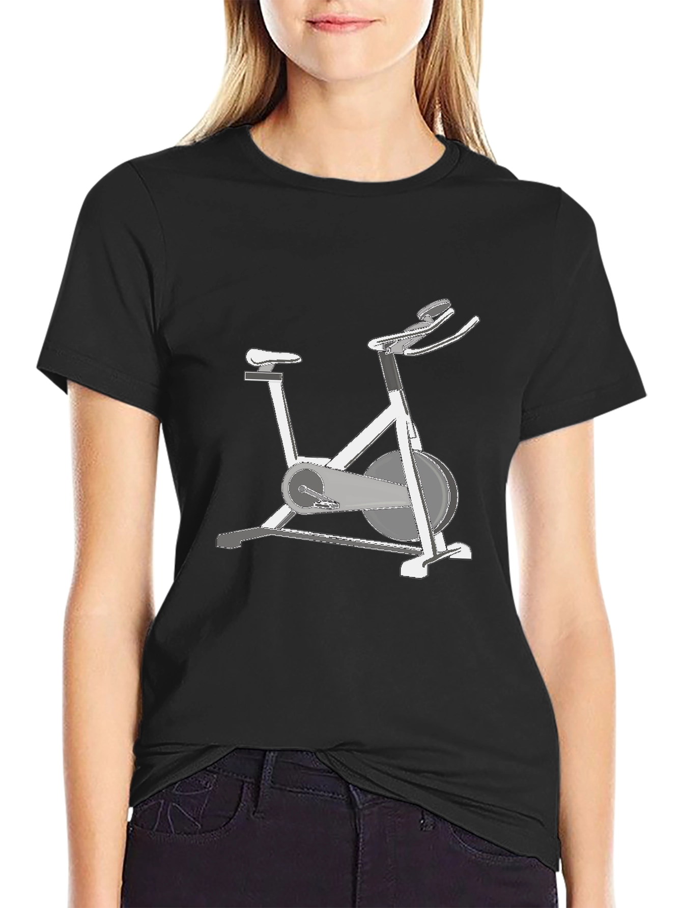 Stationary Bike Graphic Tee