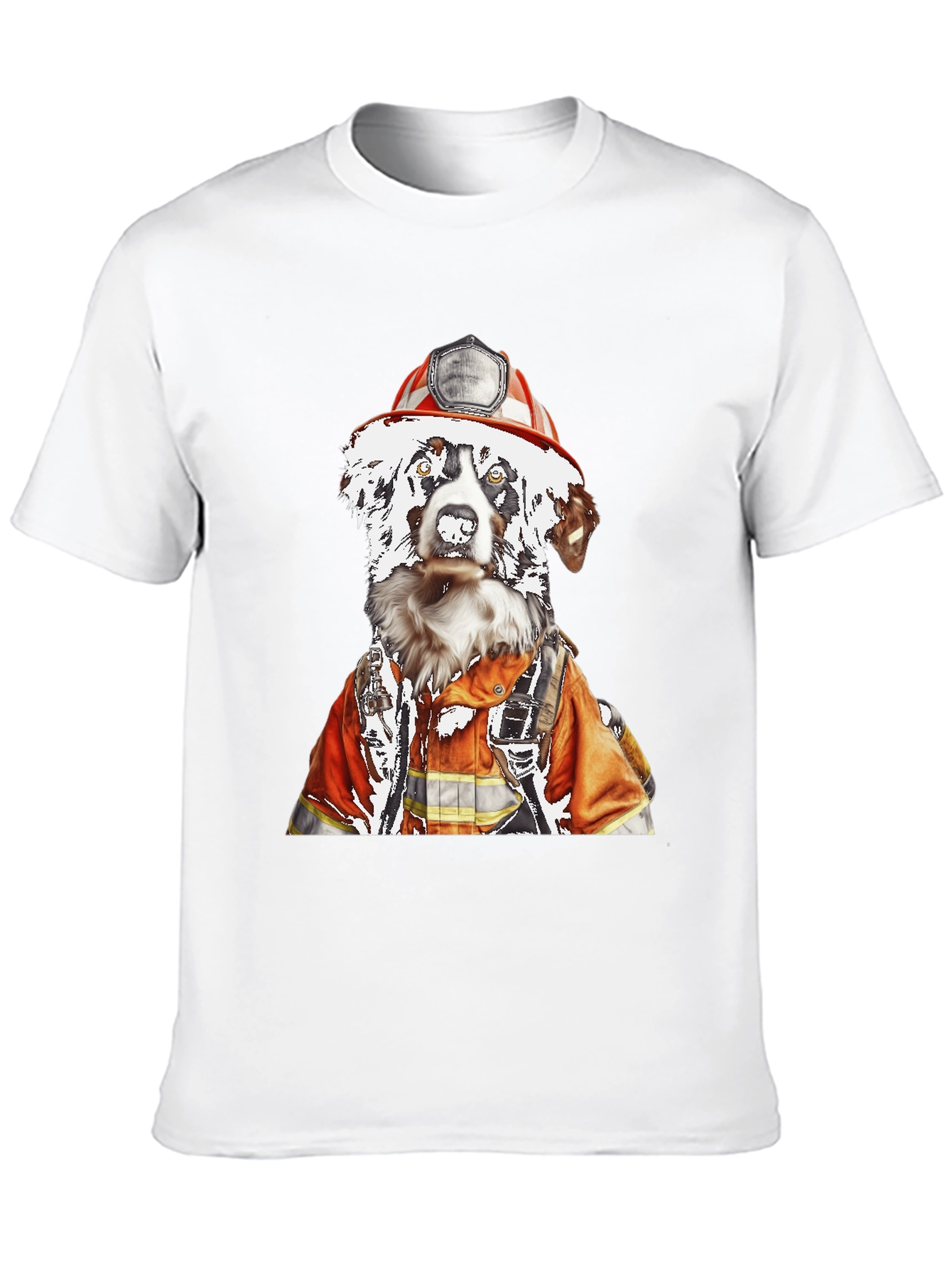 Dog Firefighter T-Shirt - Unisex