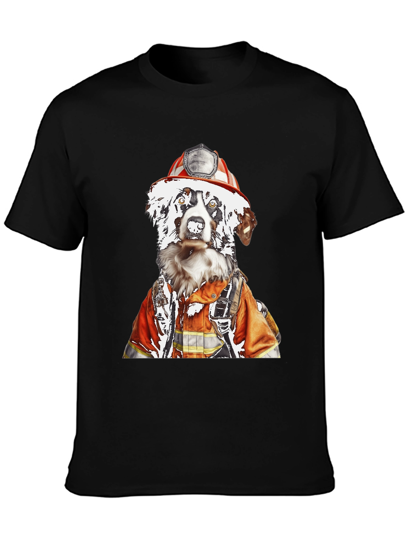 Dog Firefighter T-Shirt - Unisex