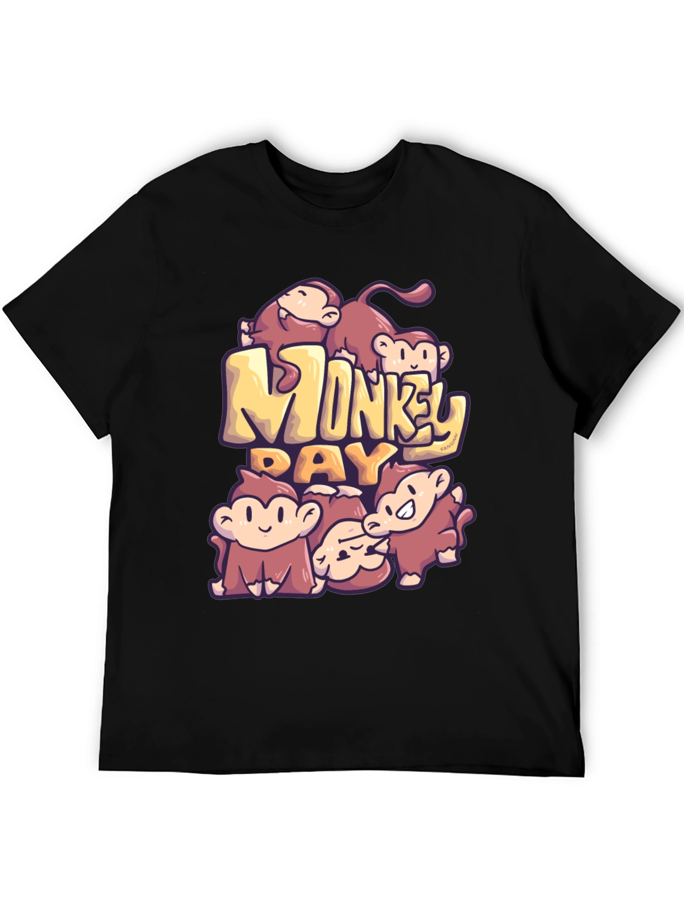 Monkey Day Graphic T-Shirt