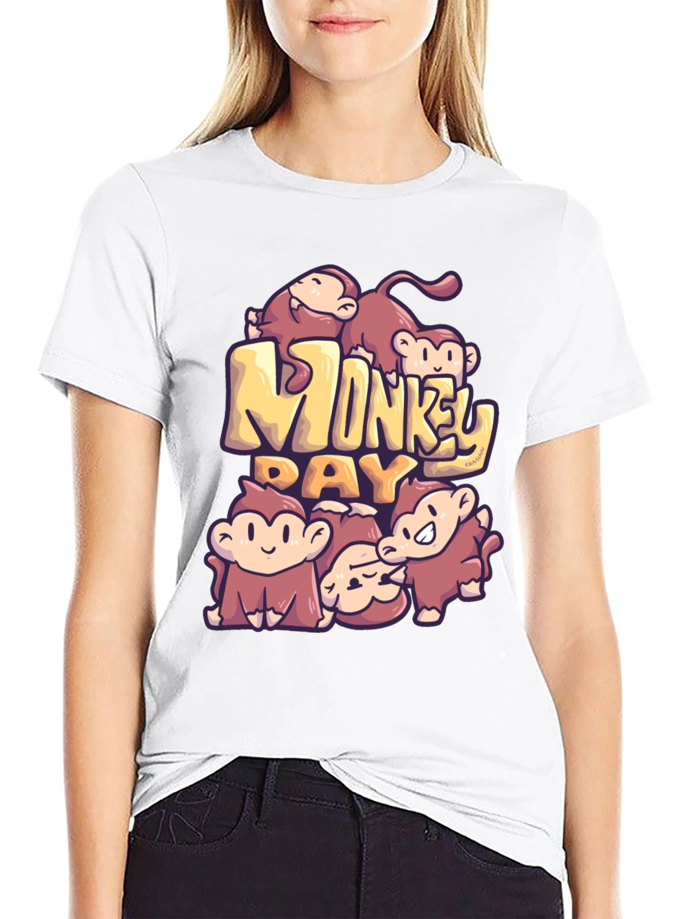 Monkey Day Graphic T-Shirt