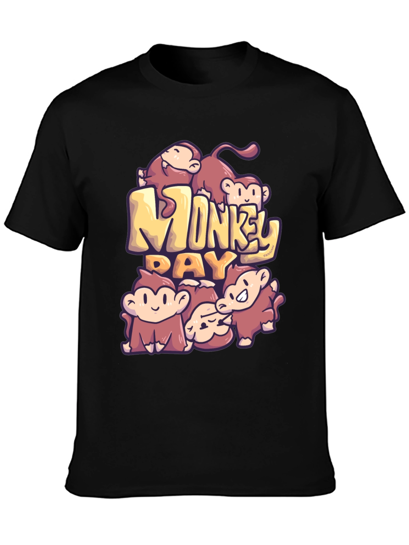 Monkey Day Graphic T-Shirt