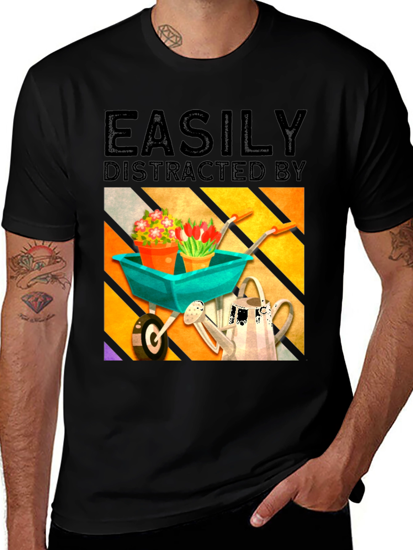 Easily Distracted By Gardening T-Shirt