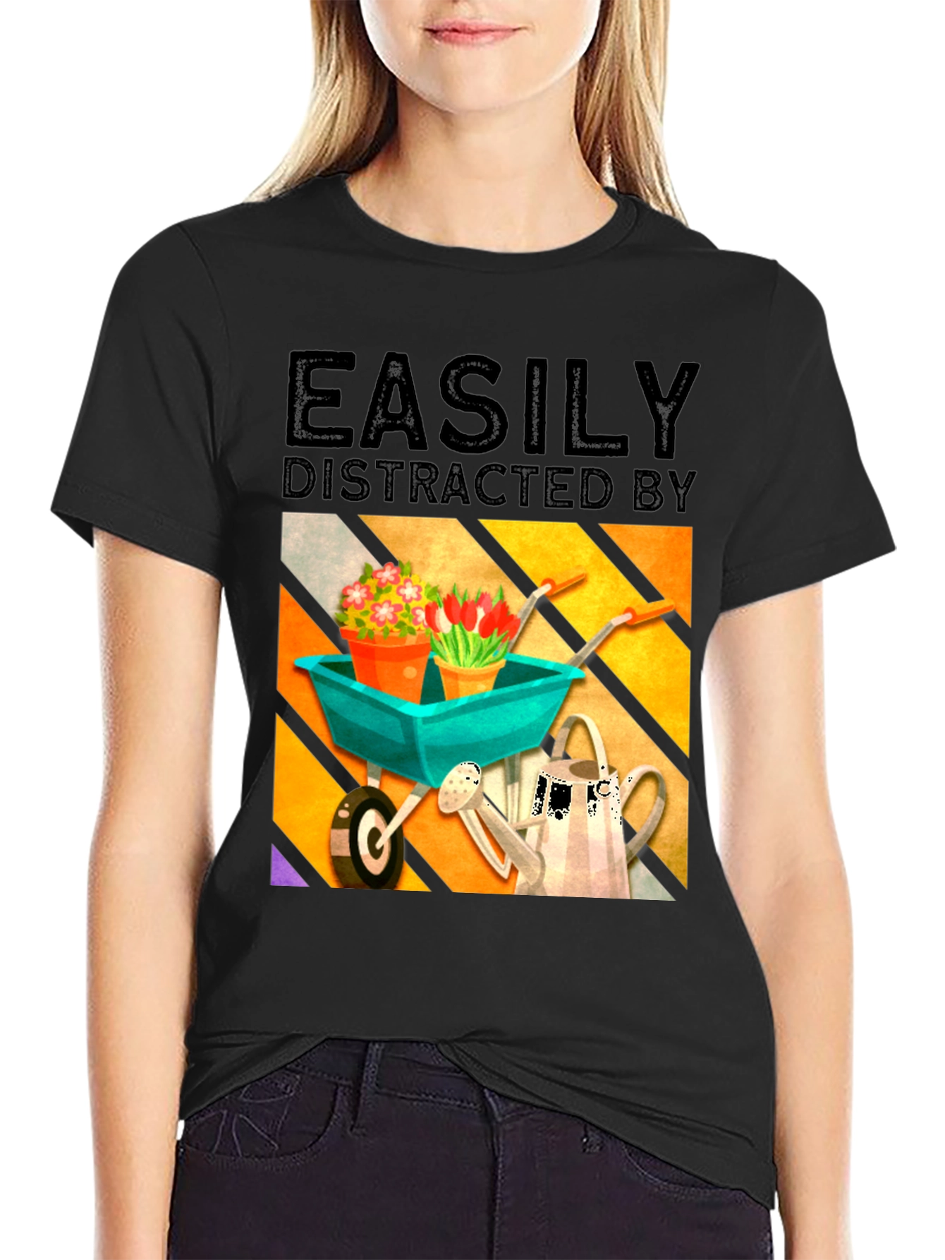 Easily Distracted By Gardening T-Shirt