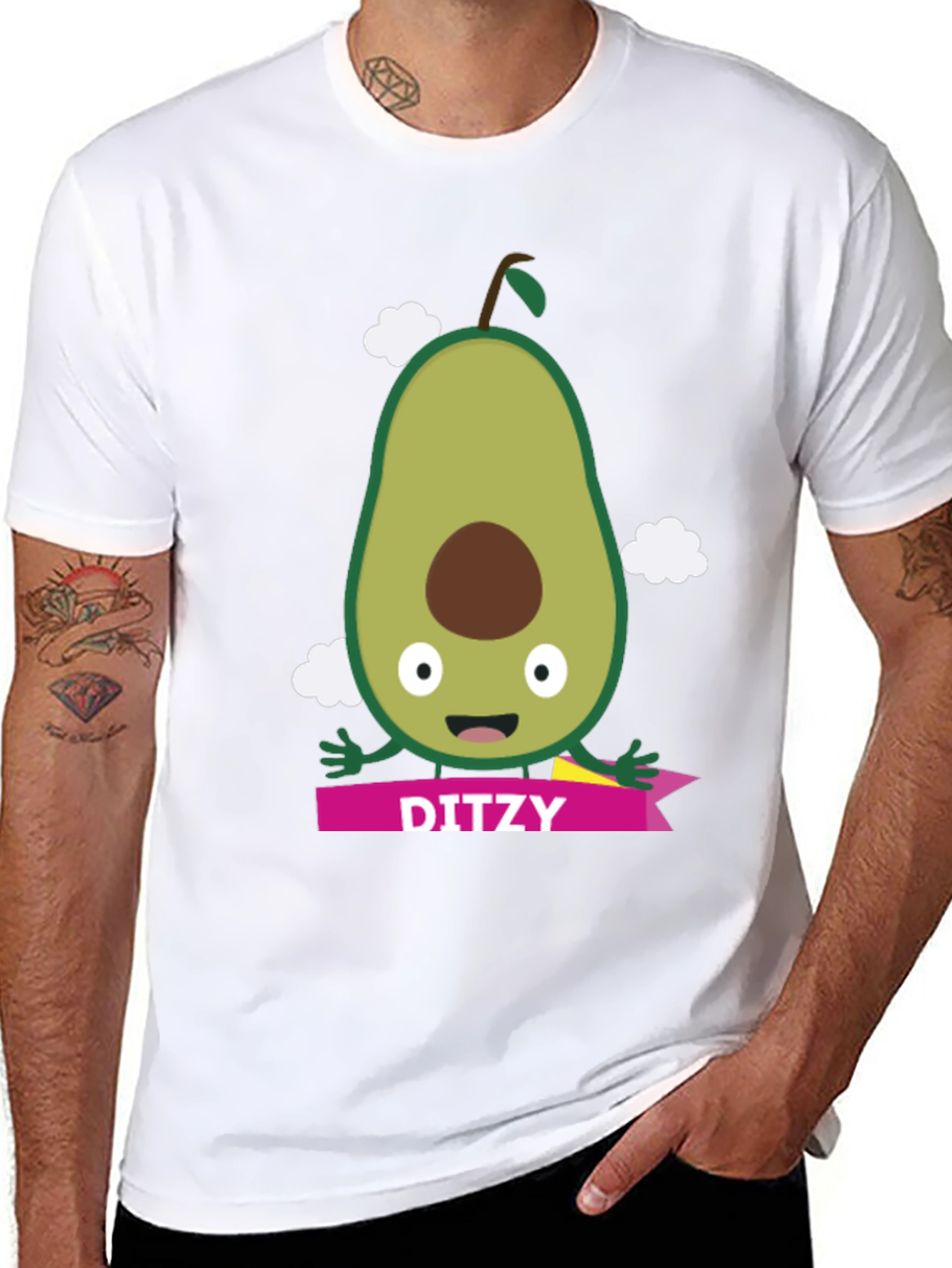 DITZY Avocado Graphic Tee - Fun & Unique