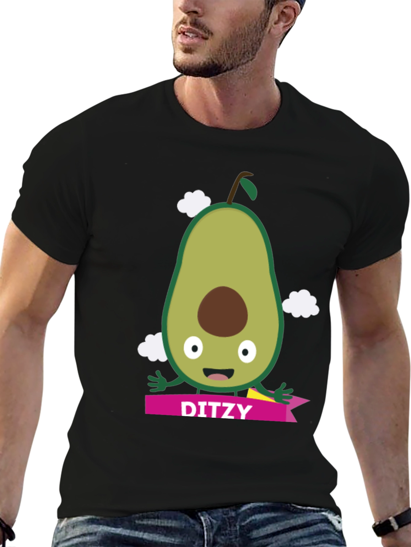 DITZY Avocado Graphic Tee - Fun & Unique