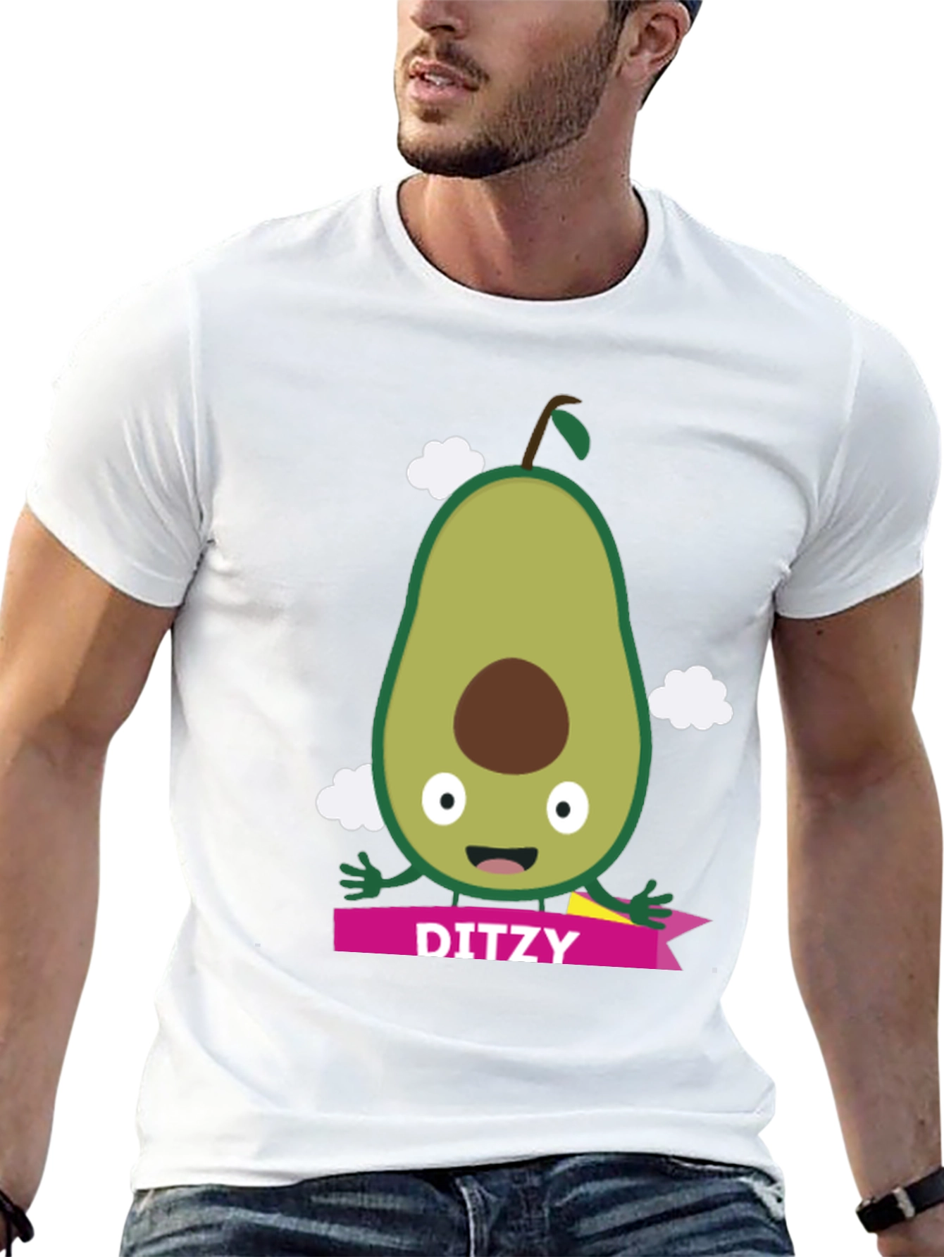 DITZY Avocado Graphic Tee - Fun & Unique