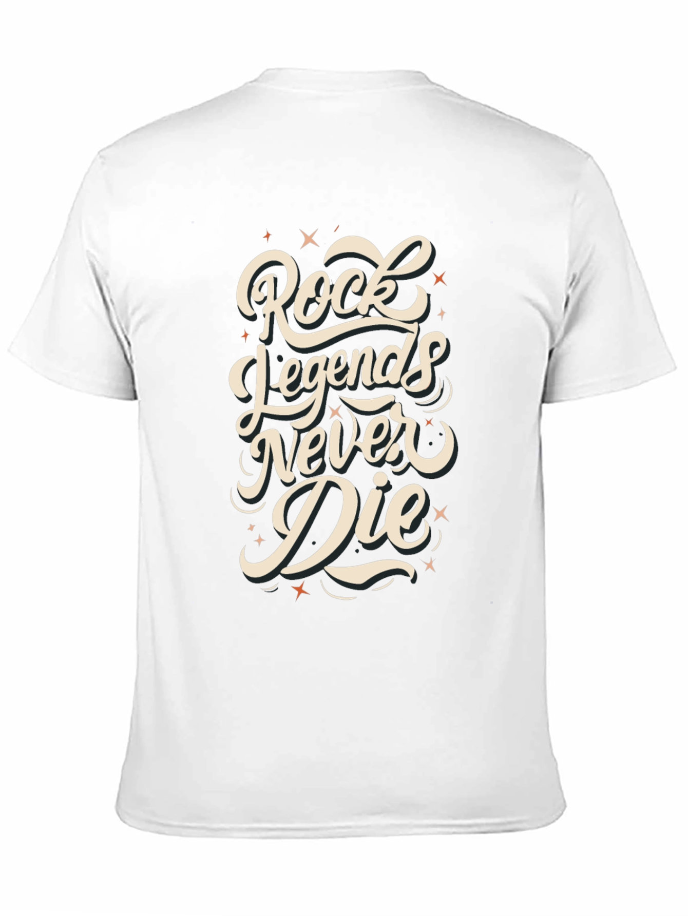 Rock Legends Never Die Graphic T-Shirt