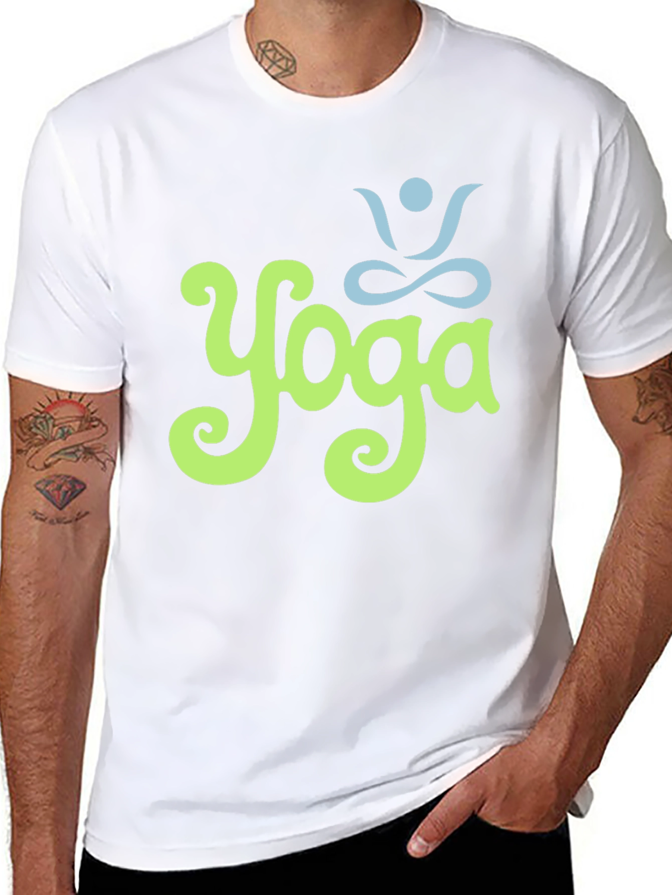 Yoga Graphic Tee - Meditate in Style