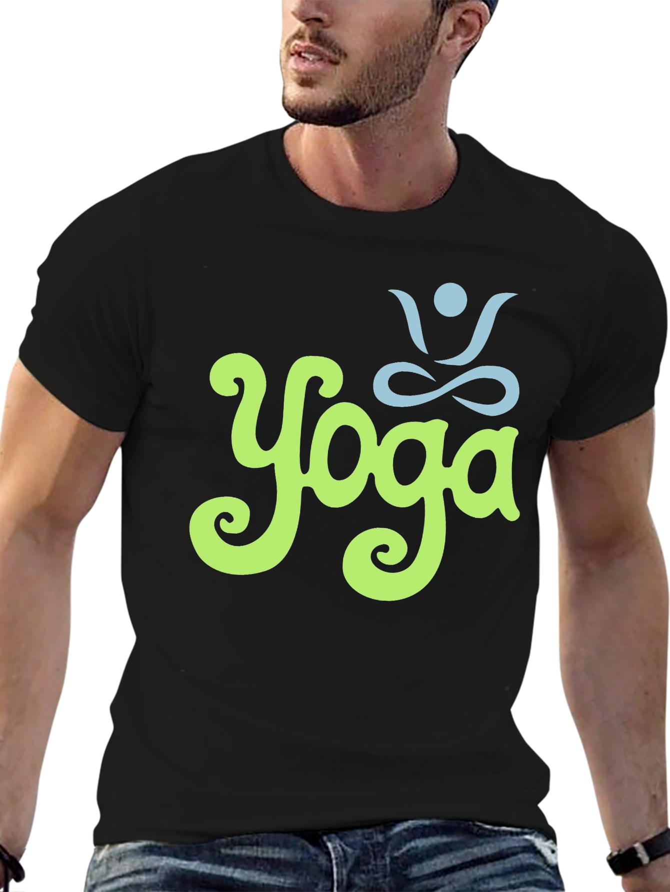 Yoga Graphic Tee - Meditate in Style