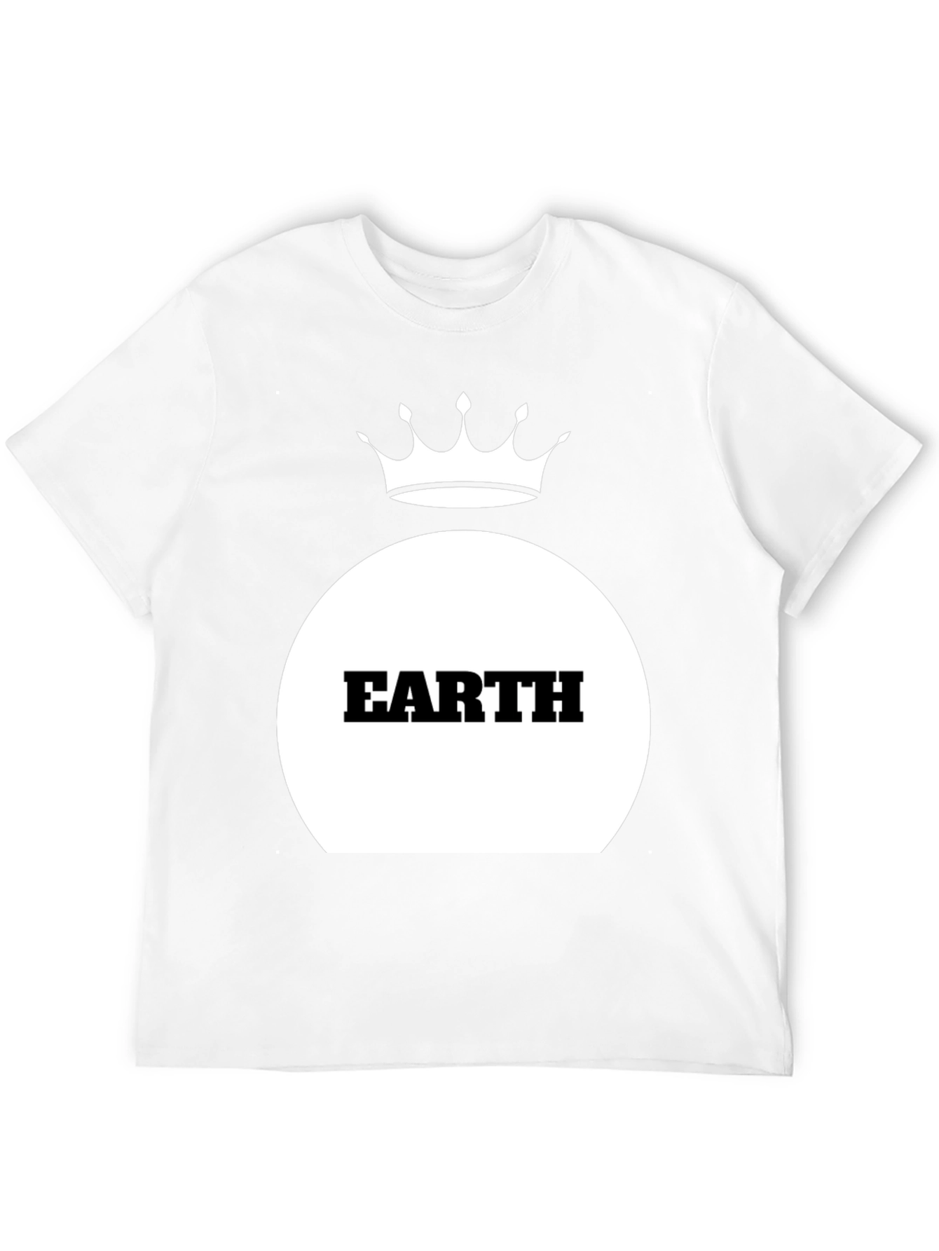 Earth Crown Black T-Shirt