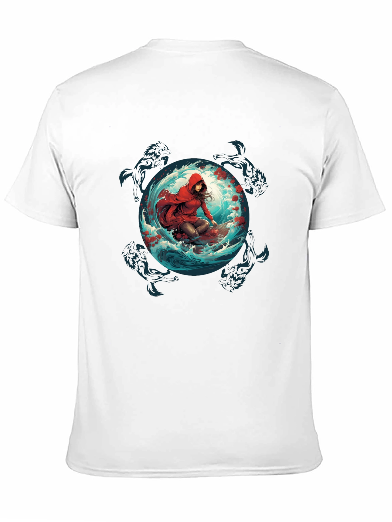 Red Riding Hood Wolves T-Shirt - Unique Graphic Tee