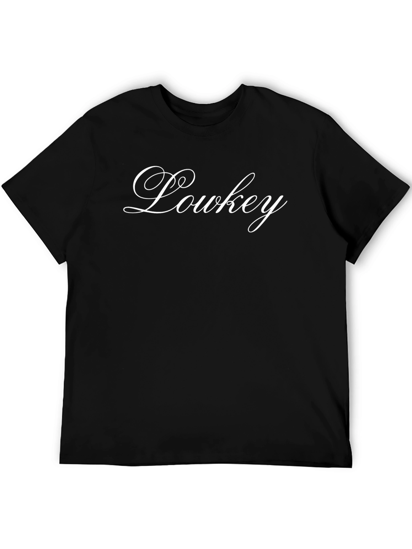 Lowkey Black Graphic Tee