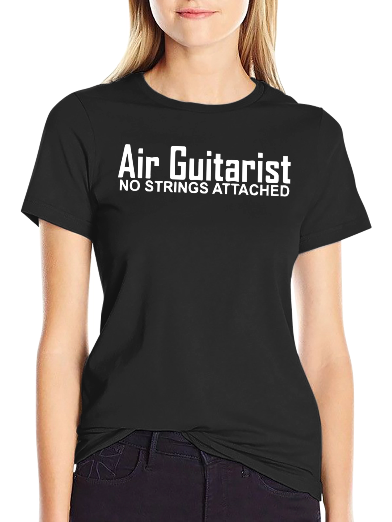Air Guitarist - No Strings Attached T-Shirt