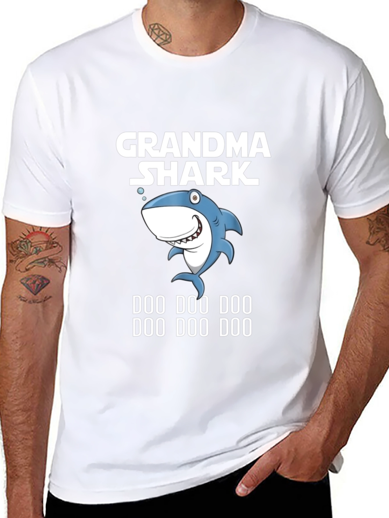 Grandma Shark Doo Doo Doo T-Shirt