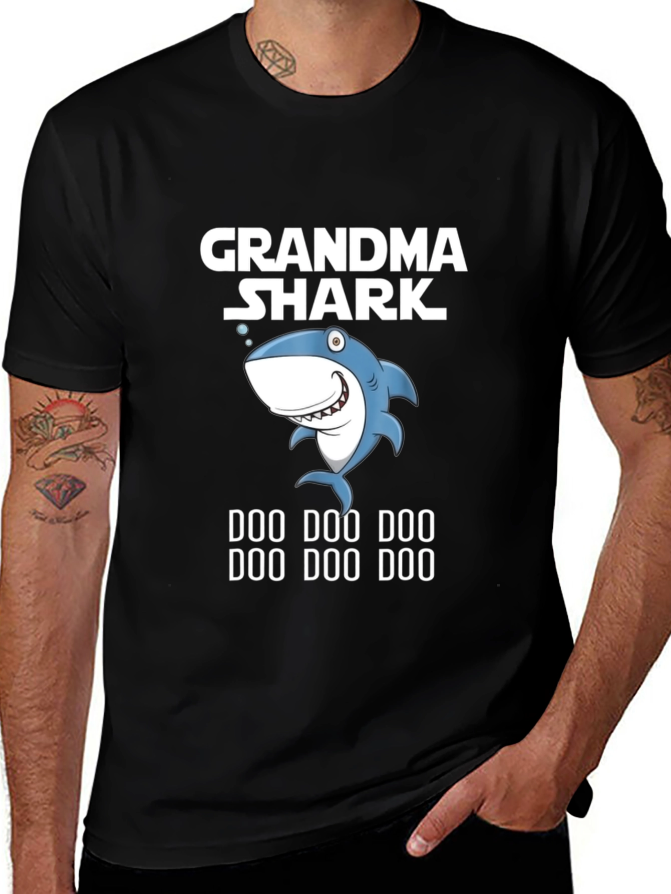 Grandma Shark Doo Doo Doo T-Shirt
