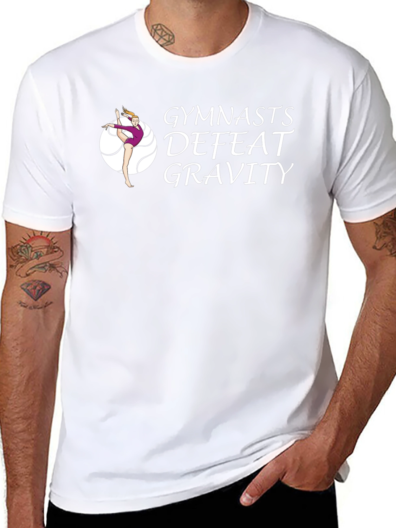 Gymnasts Defeat Gravity T-Shirt