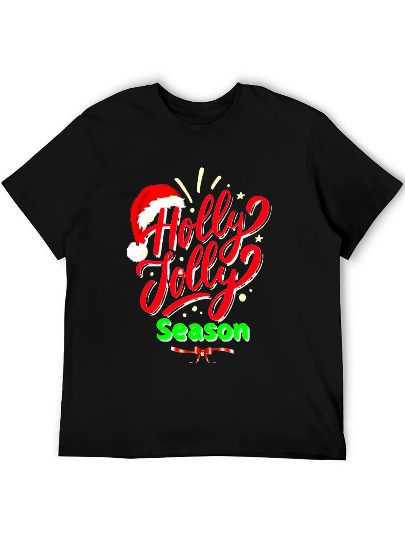 Holly Jolly Season T-Shirt - Christmas Holiday Tee