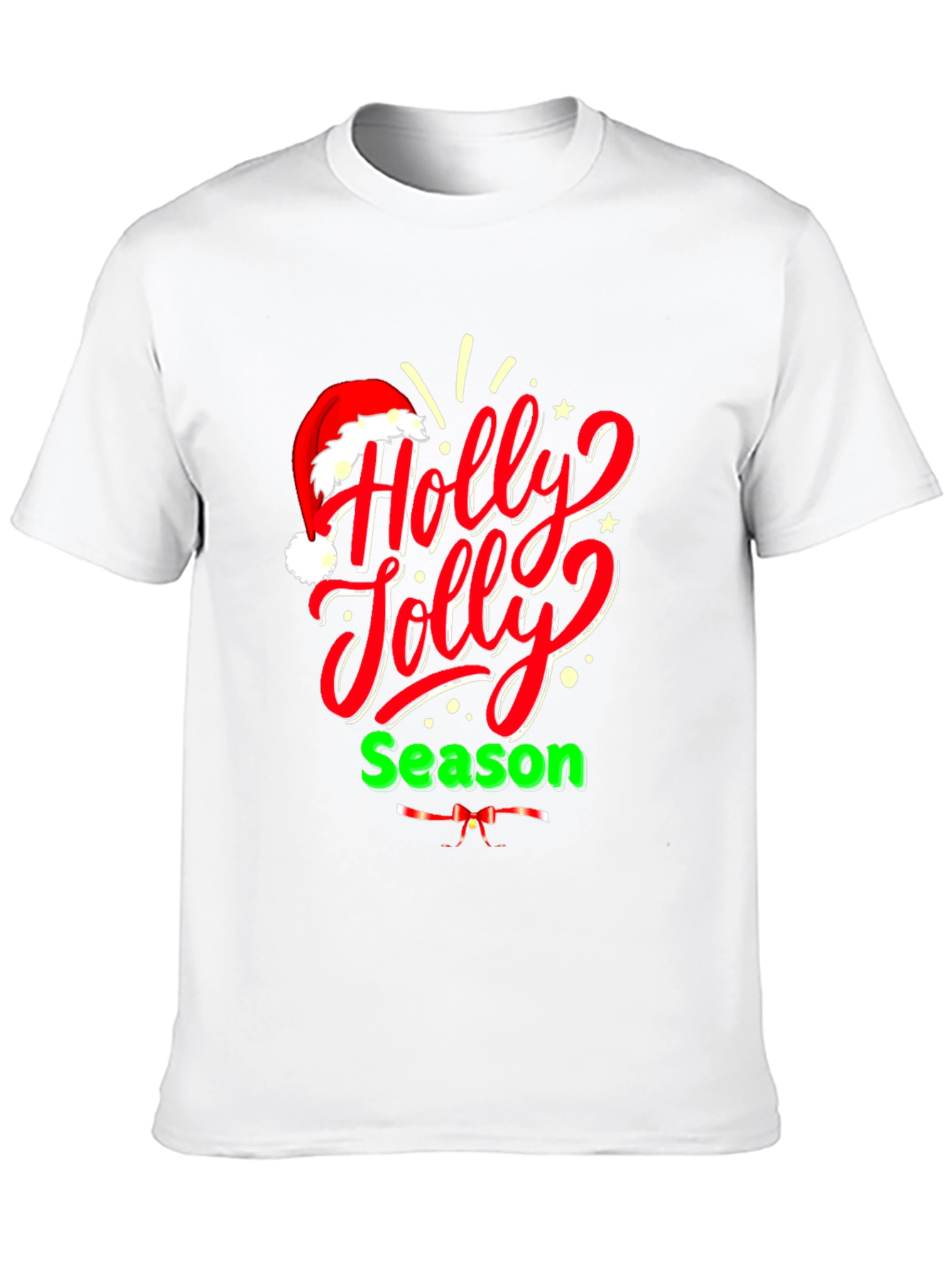 Holly Jolly Season T-Shirt - Christmas Holiday Tee