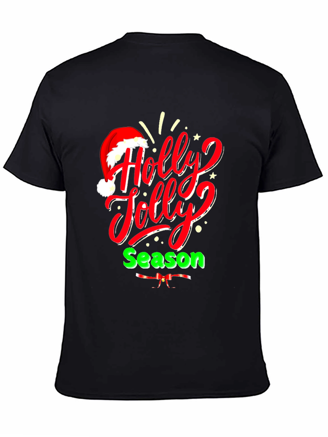 Holly Jolly Season T-Shirt - Christmas Holiday Tee
