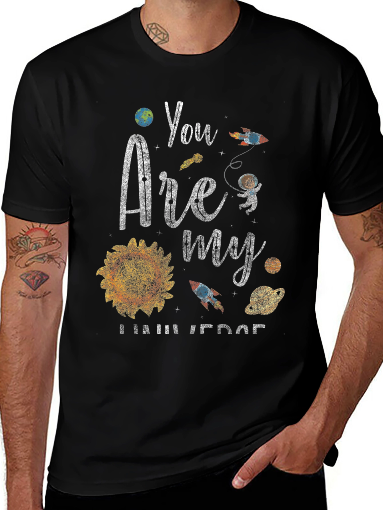 You Are My Universe Graphic T-Shirt