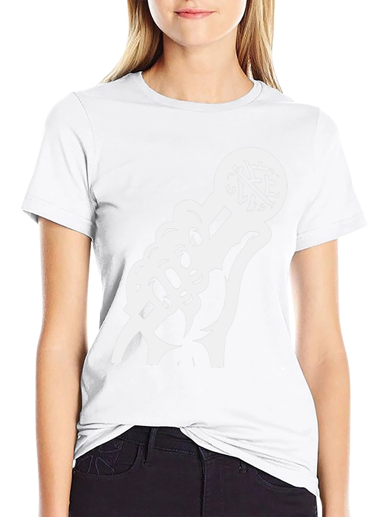Mic Drop Tee: Classic Black Graphic T-Shirt