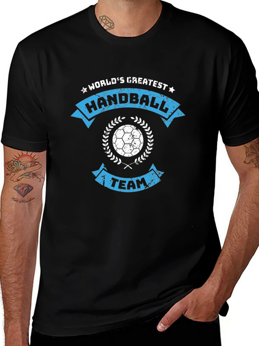 Worlds Greatest Handball Team Graphic T-Shirt