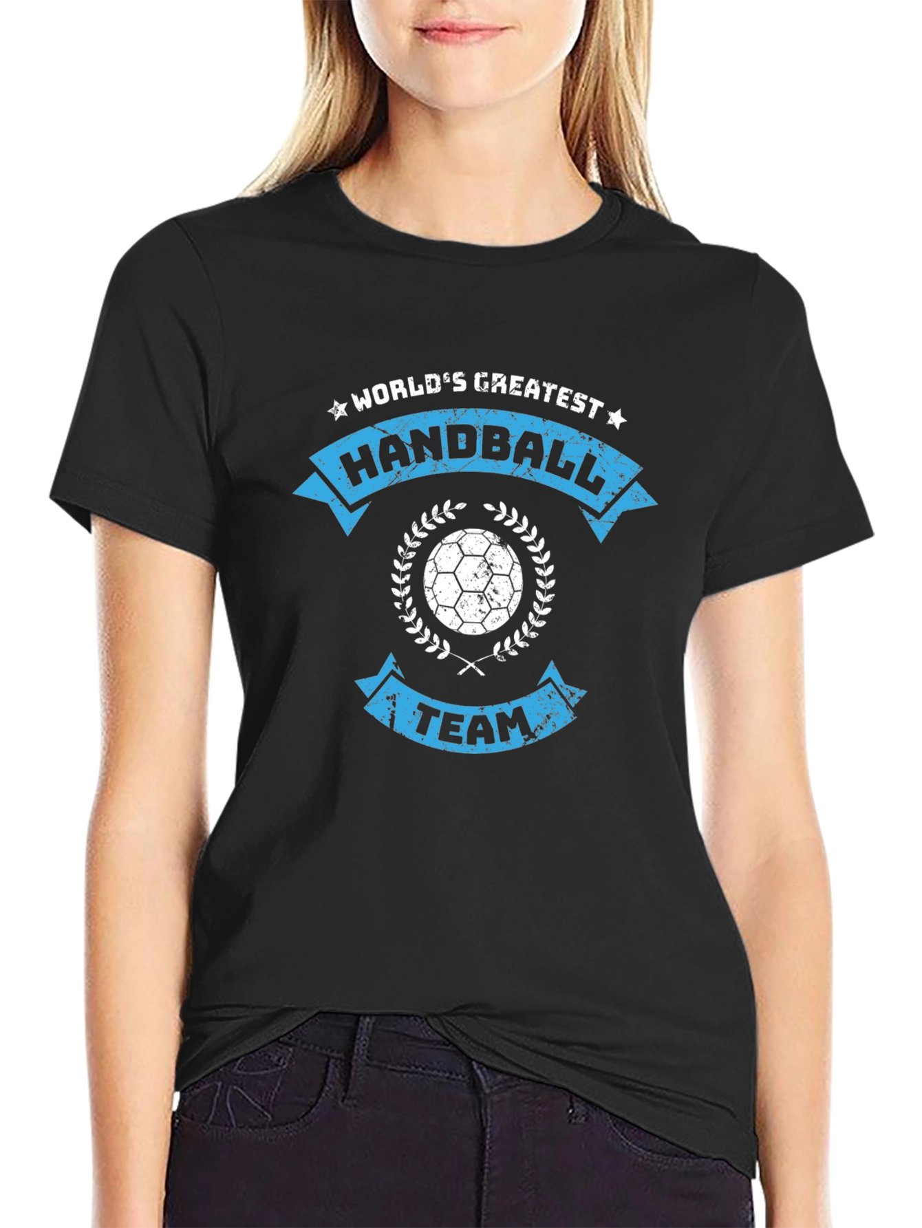 Worlds Greatest Handball Team Graphic T-Shirt