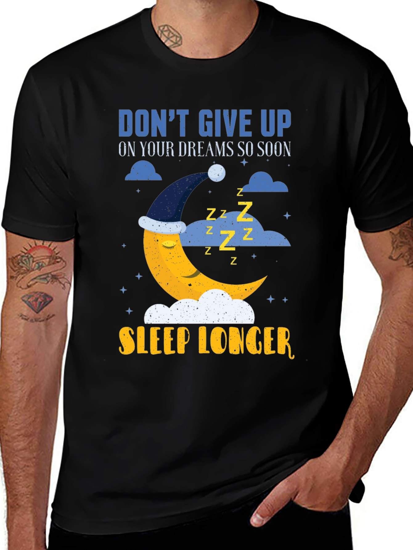 Sleep Longer Graphic Tee - Dreamers Edition