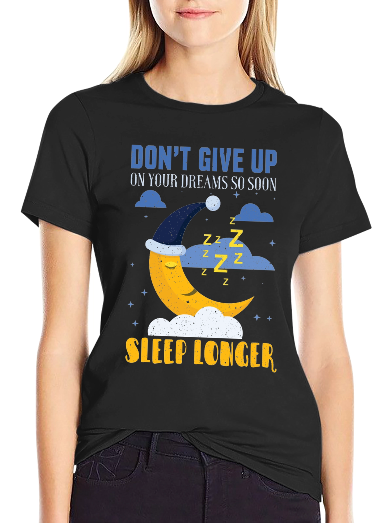 Sleep Longer Graphic Tee - Dreamers Edition