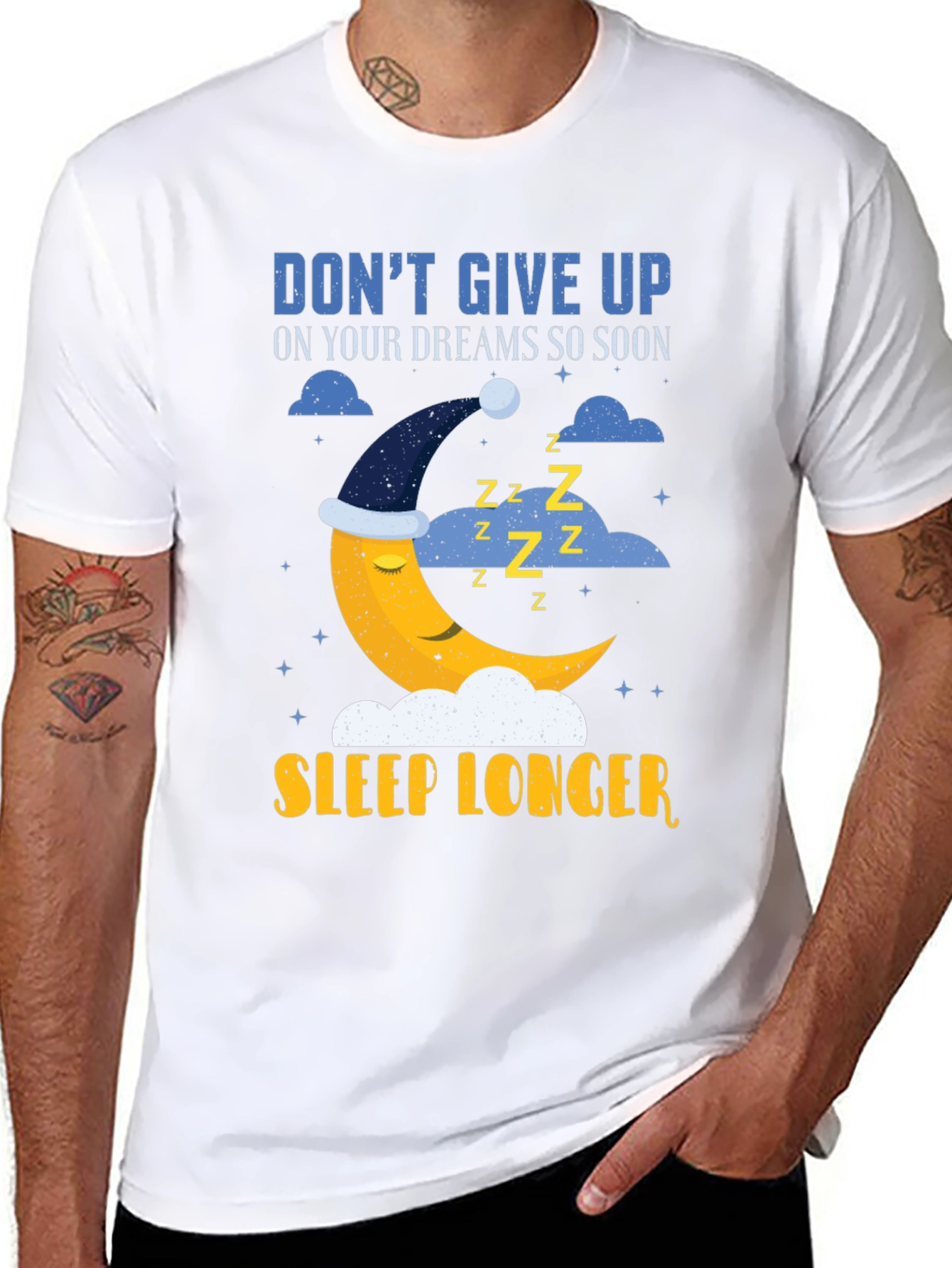 Sleep Longer Graphic Tee - Dreamers Edition