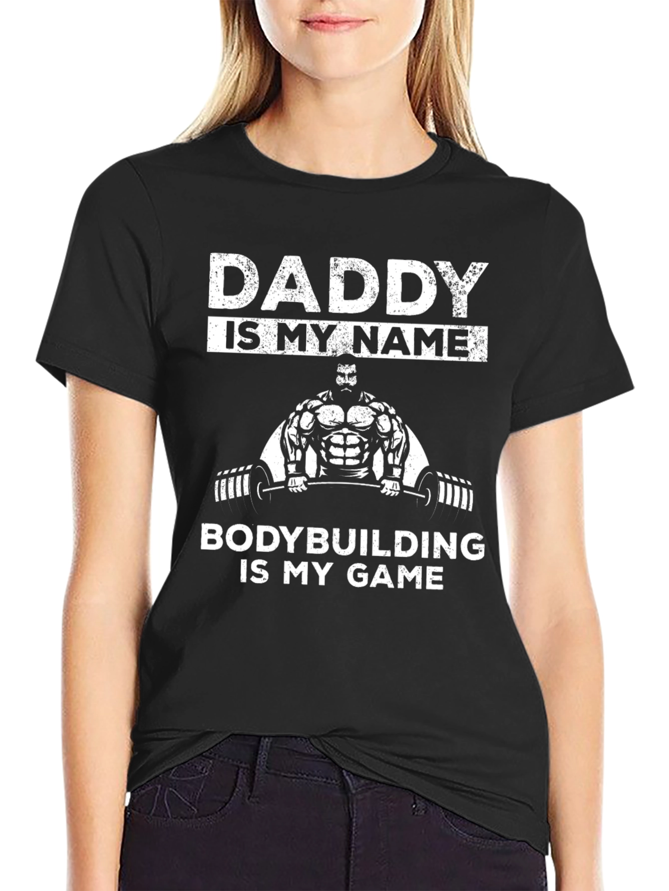 Daddy is My Name Bodybuilding T-Shirt