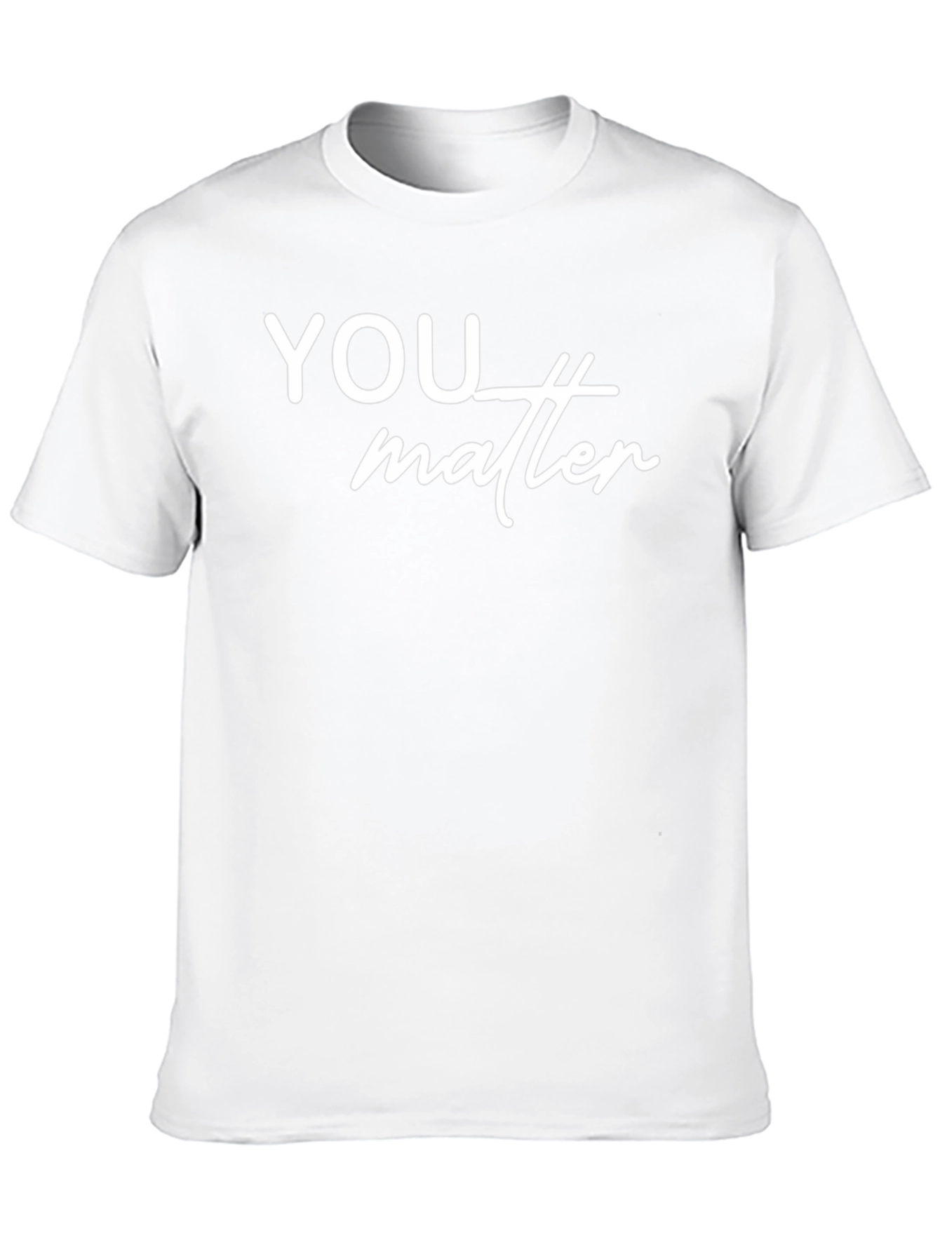 You Matter Graphic T-Shirt - Positive Message Tee