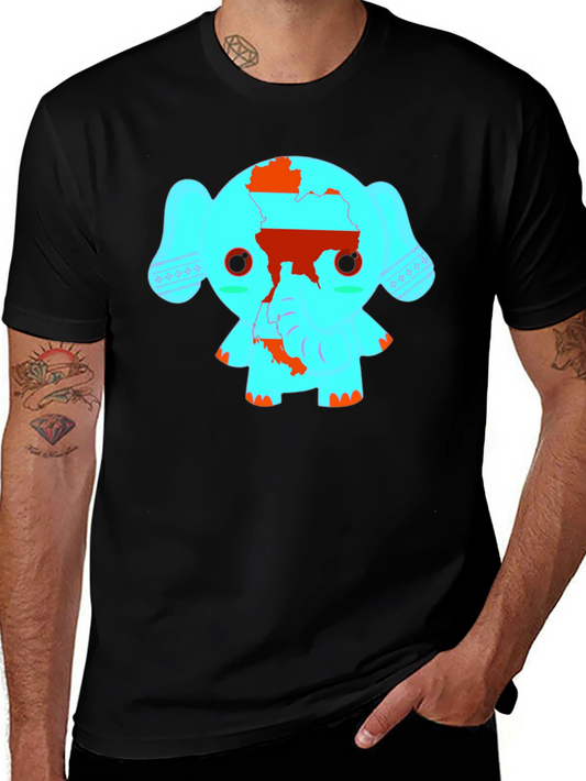 Thailand Elephant T-Shirt - Novelty Design