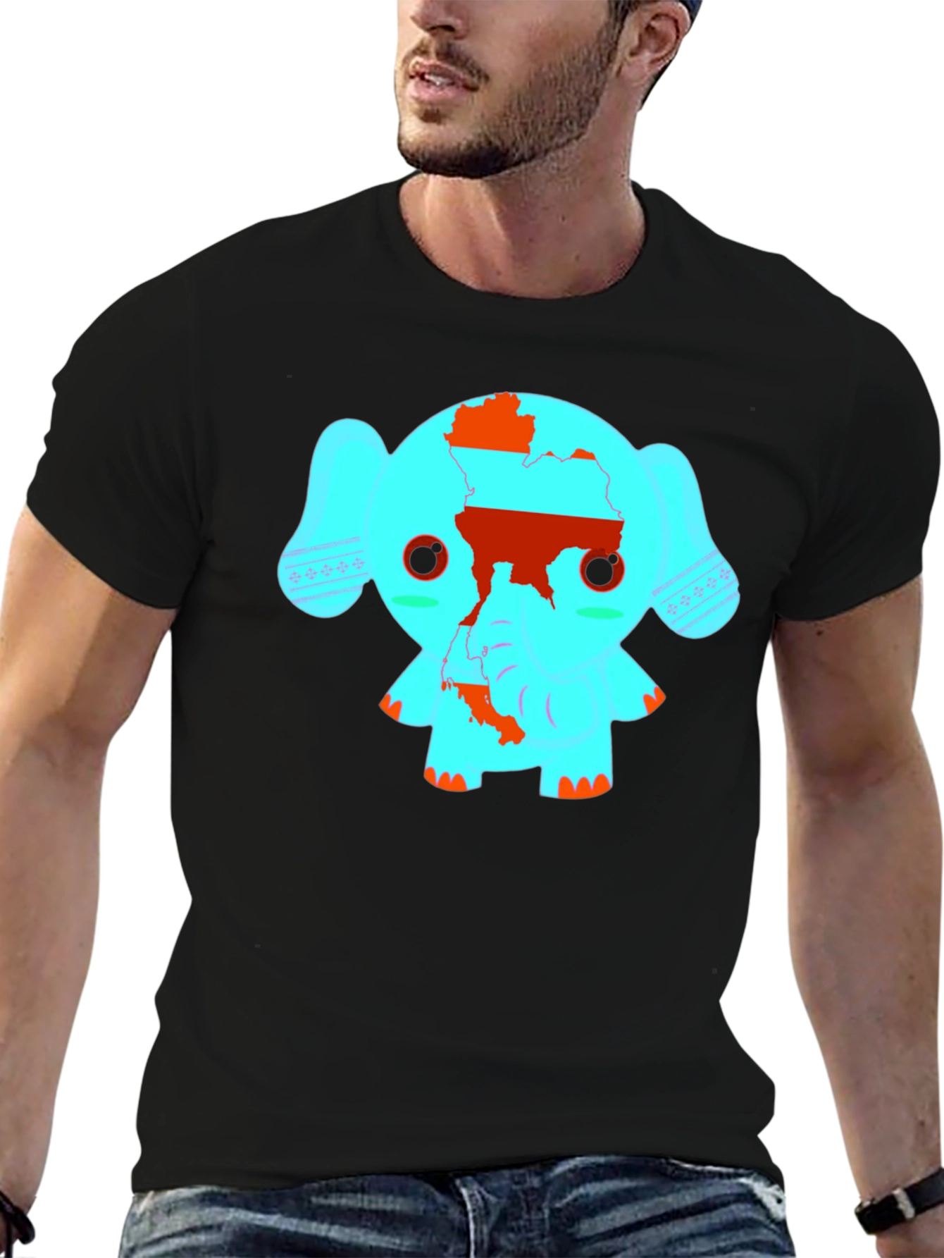 Thailand Elephant T-Shirt - Novelty Design