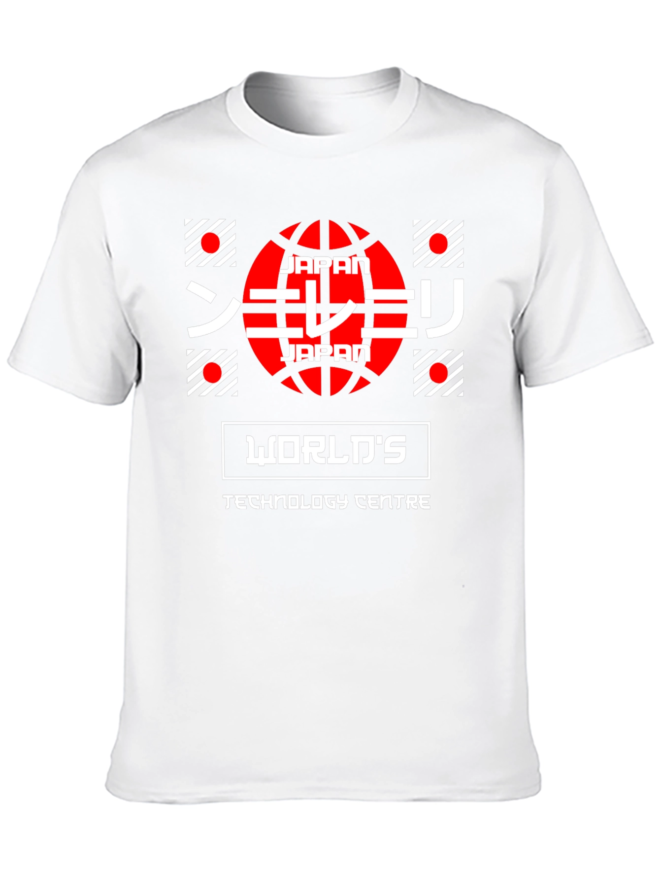 Japan Worlds Tech Center Graphic T-Shirt