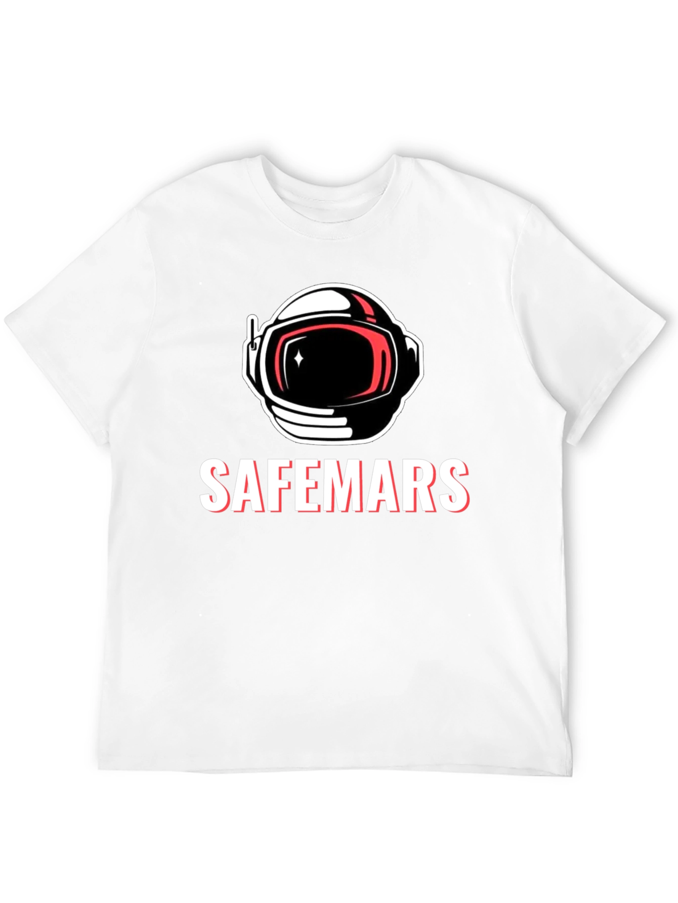 SafeMars Astronaut Graphic T-Shirt