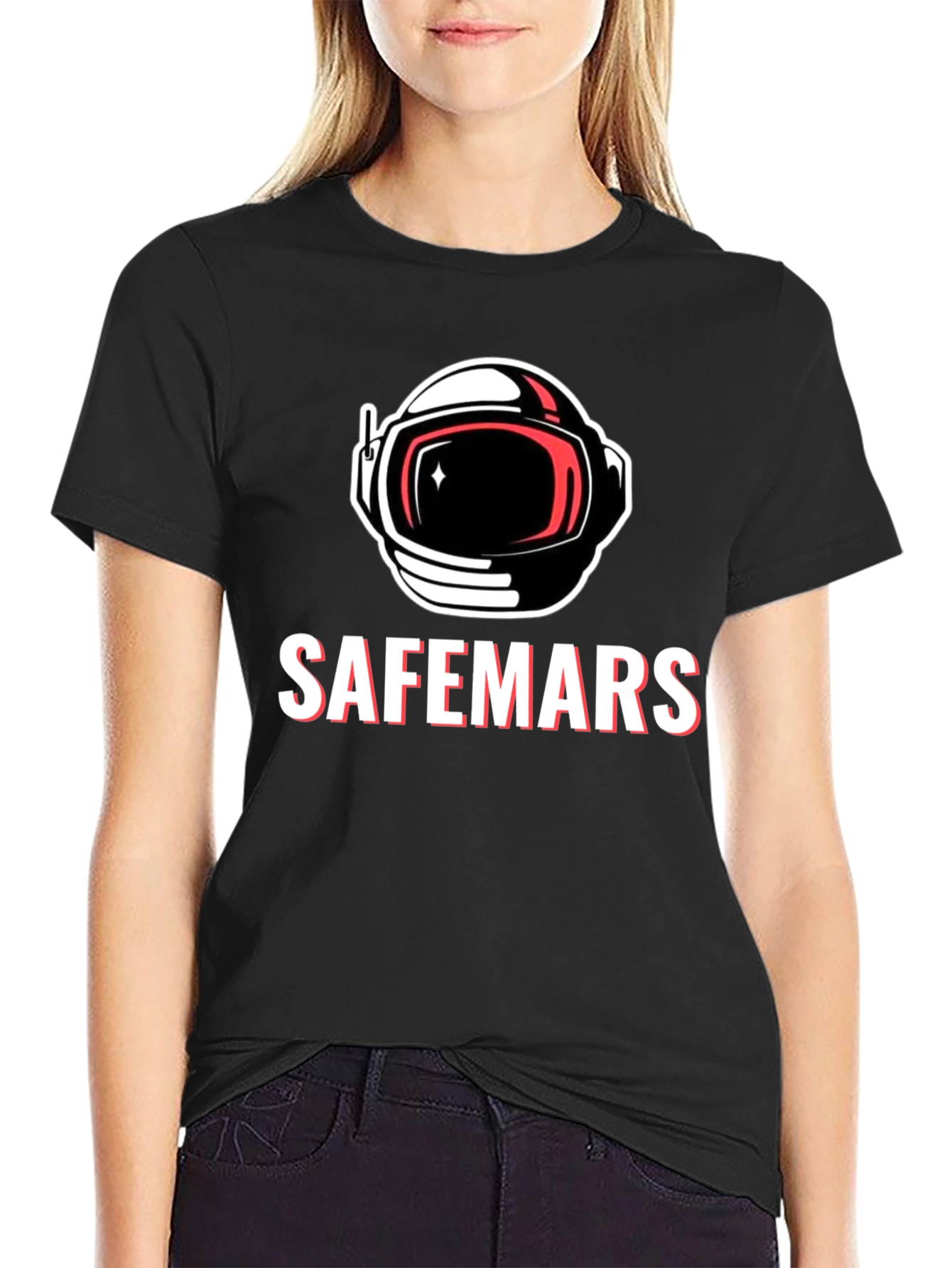 SafeMars Astronaut Graphic T-Shirt