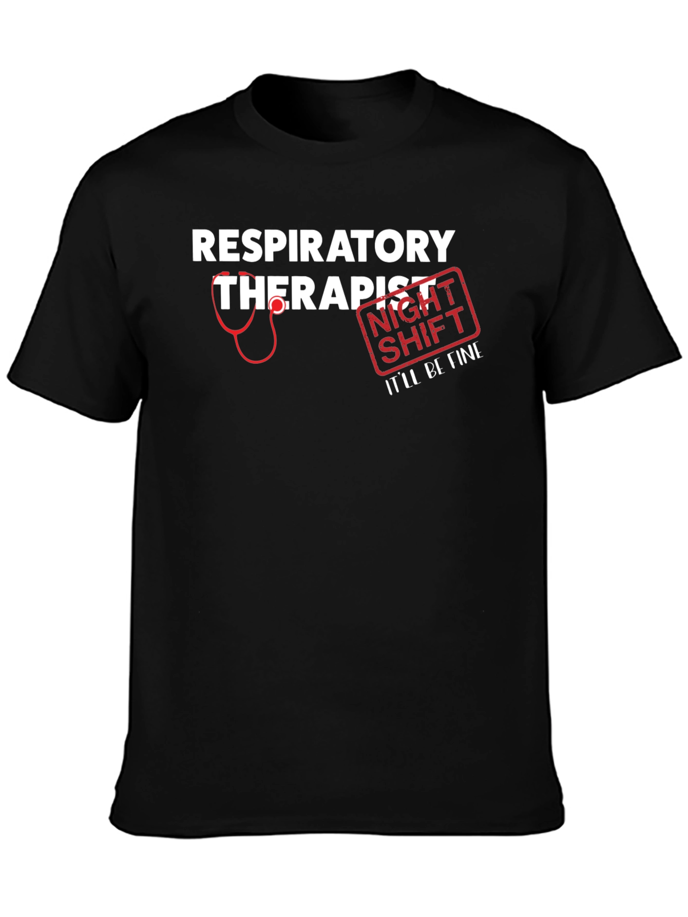 Respiratory Therapist Night Shift Graphic Tee