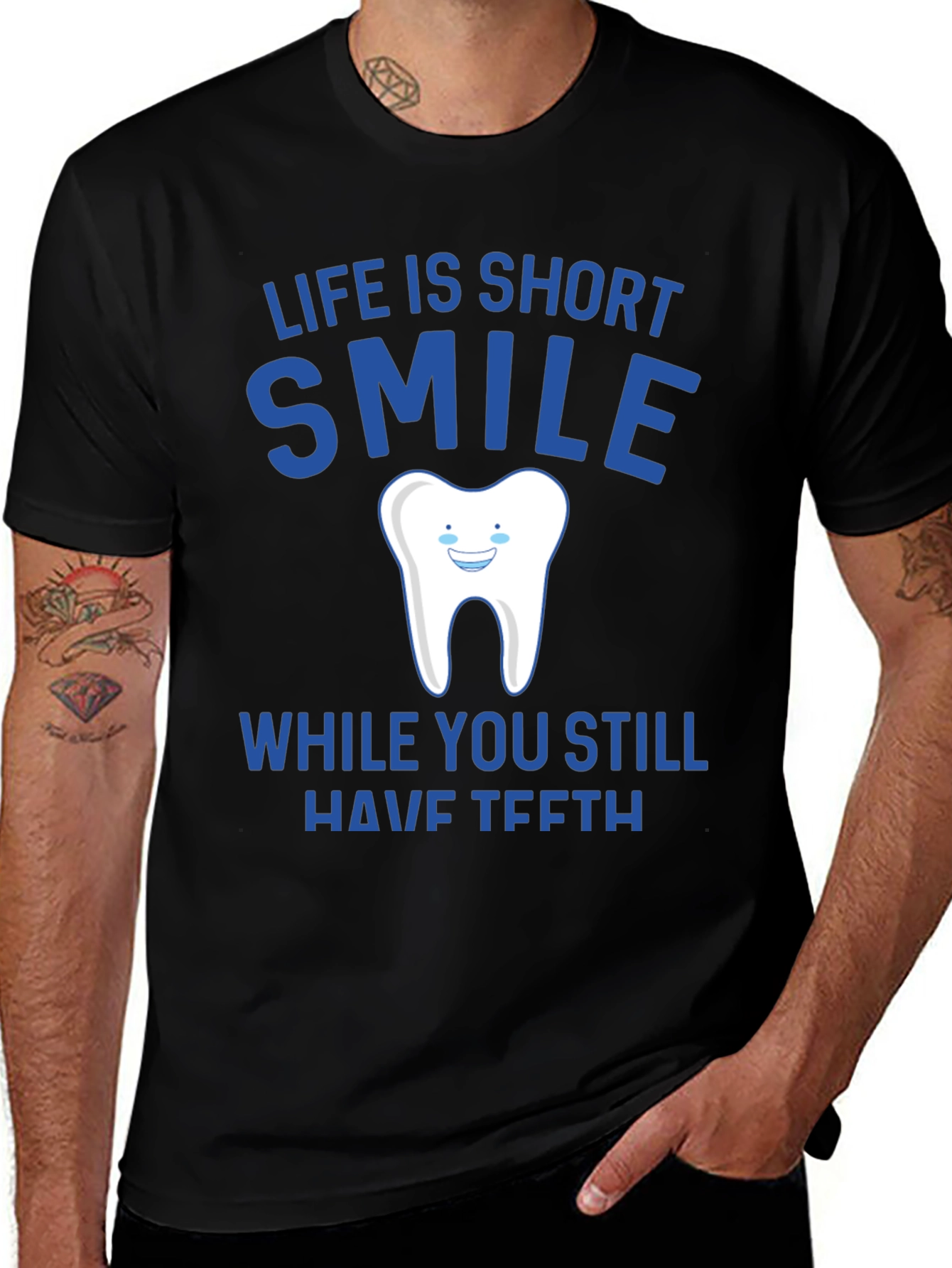 Life is Short Smile T-Shirt
