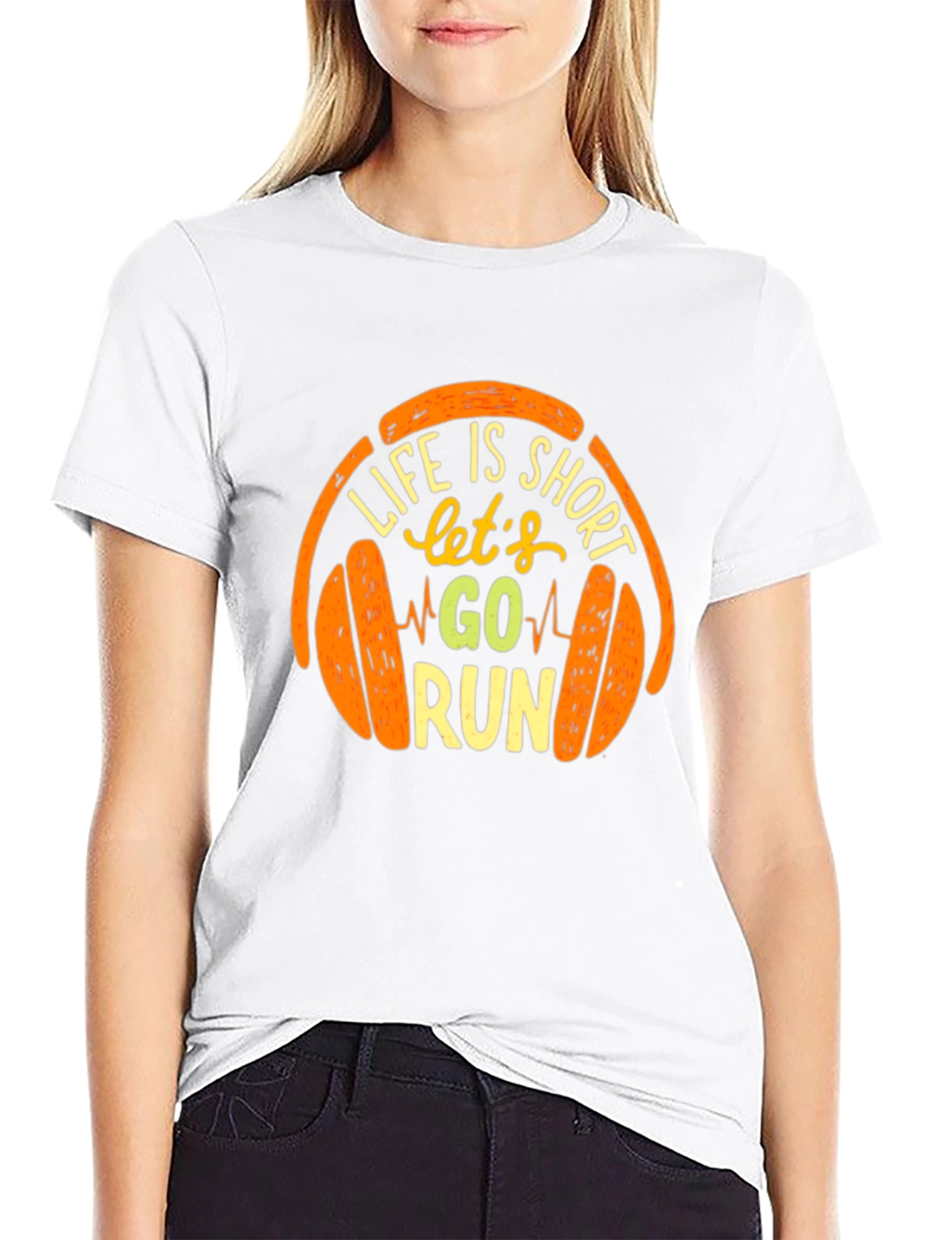 Life is Short Go Run T-Shirt