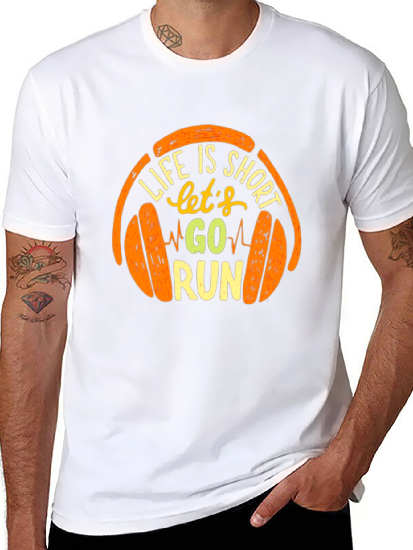 Life is Short Go Run T-Shirt