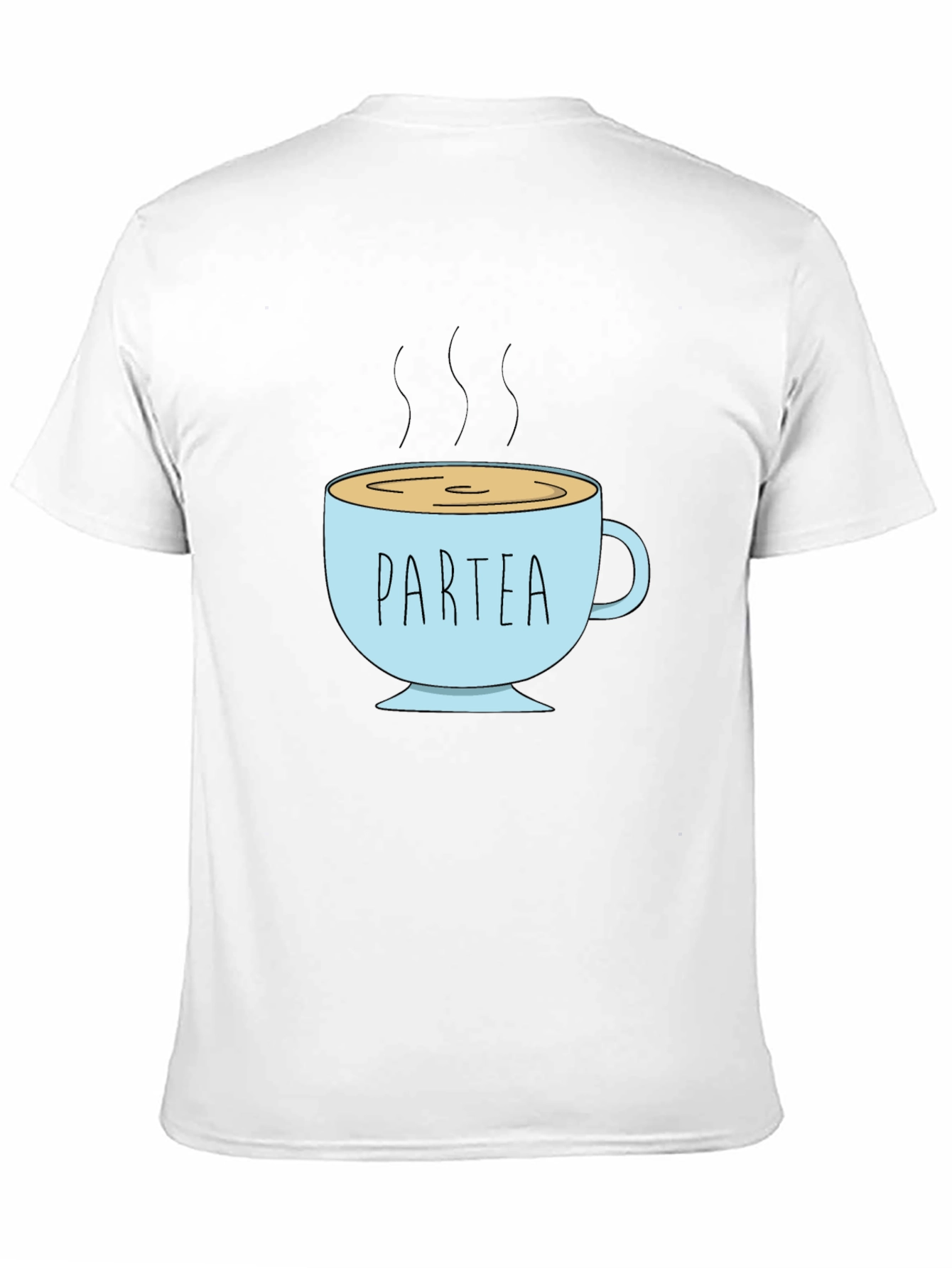 Partea Graphic Tee - Black Cotton Shirt
