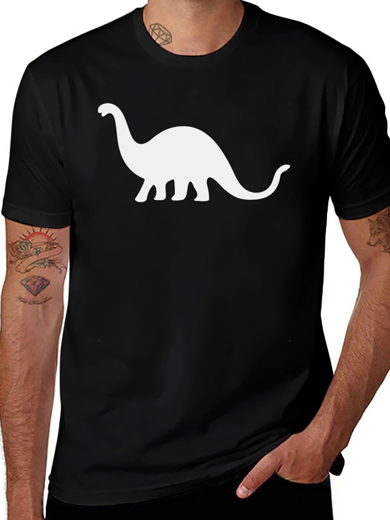 Dinosaur Graphic T-Shirt - Casual Style