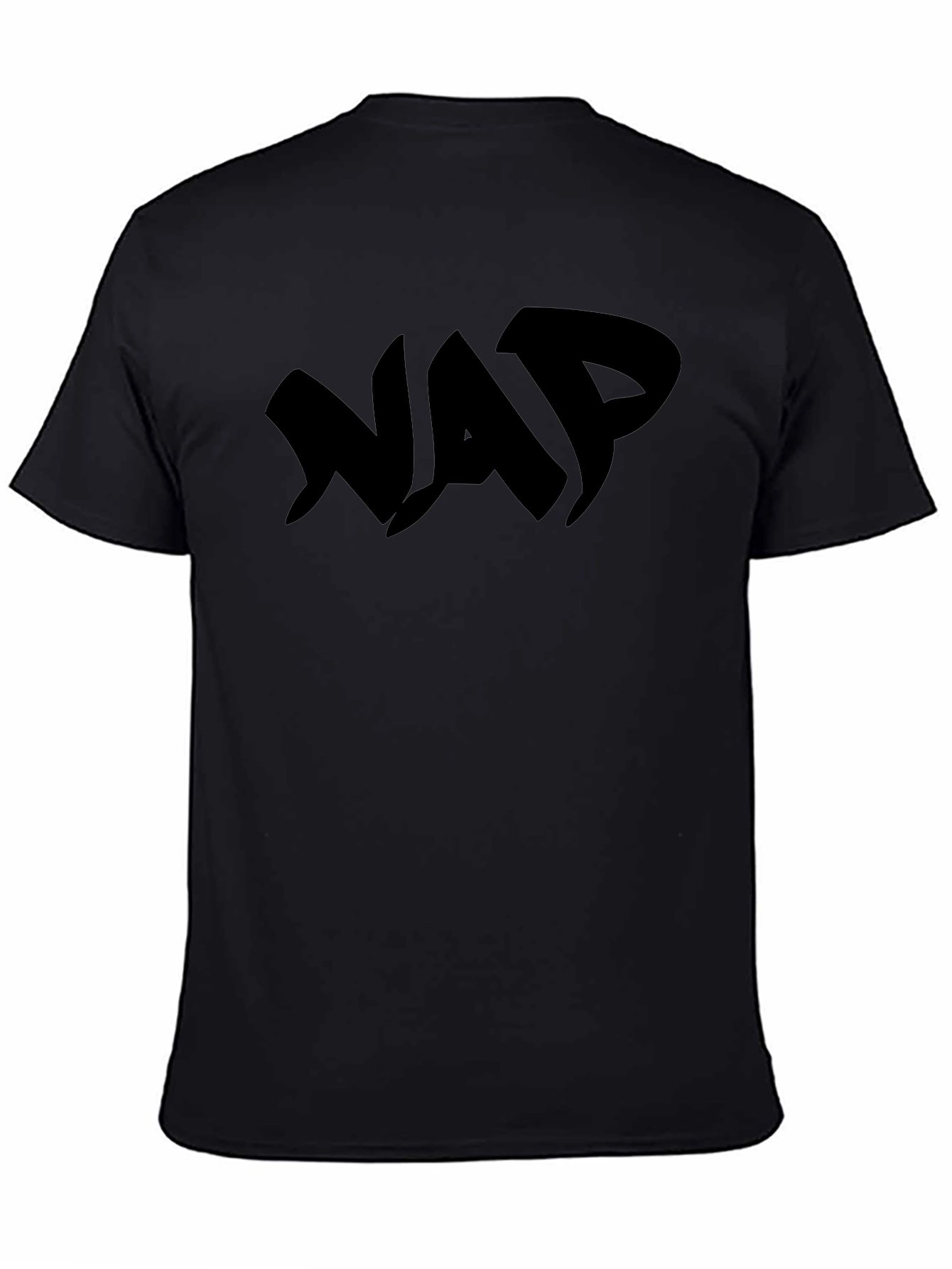 Black NAP Graphic Tee - Streetwear Style