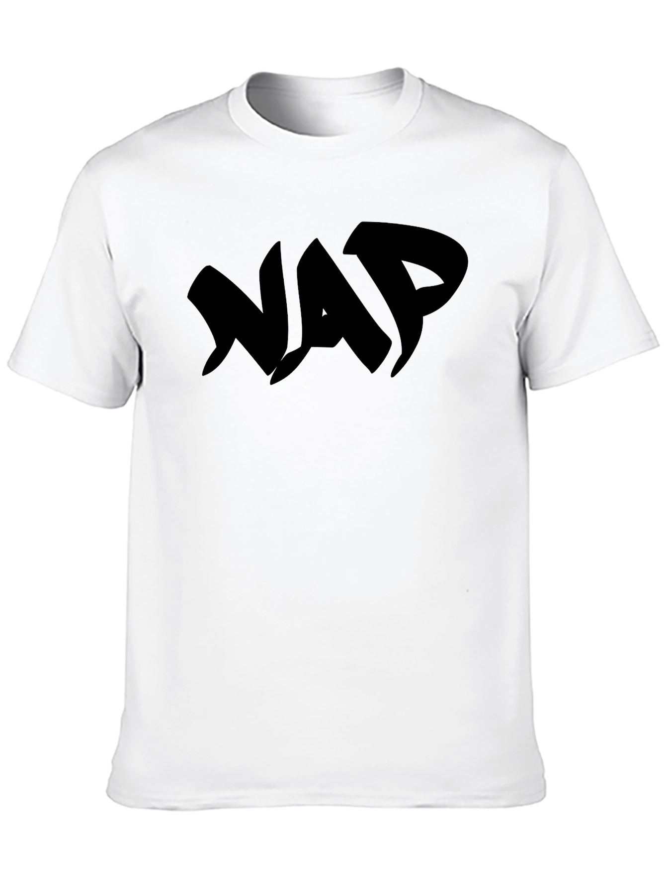 Black NAP Graphic Tee - Streetwear Style